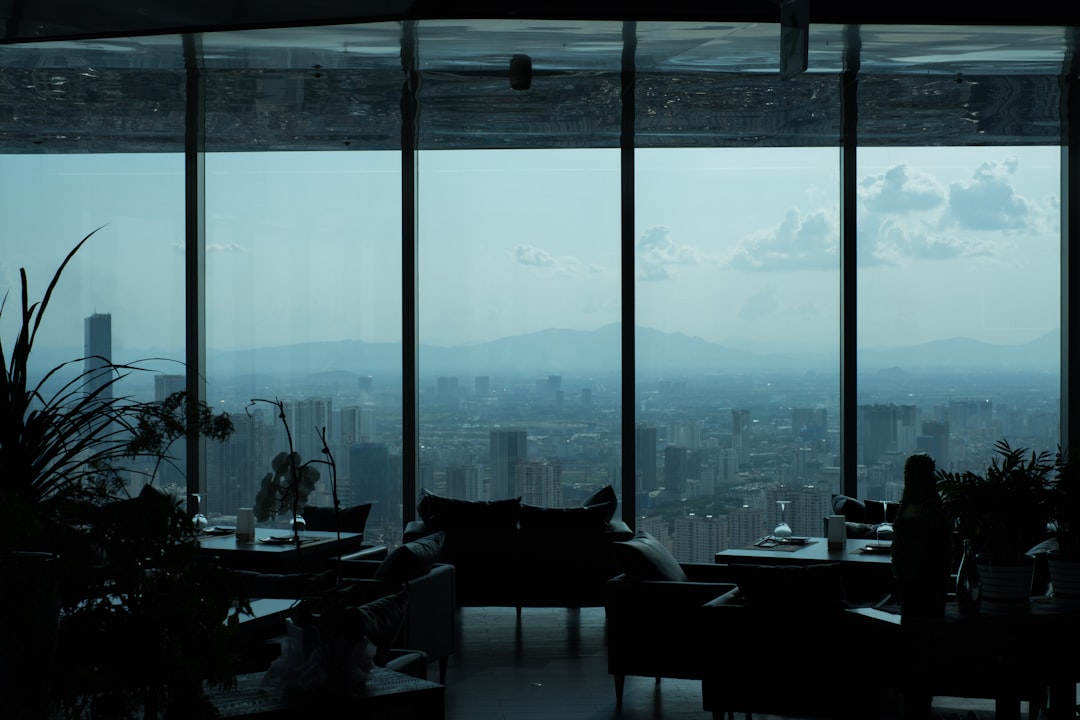 Penthouse skyline view