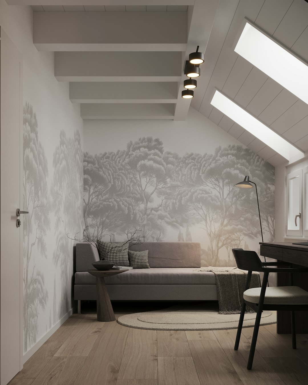 Studio apartment interior